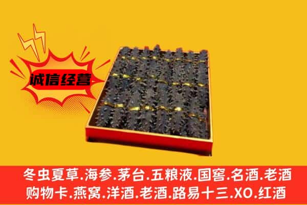 唐山市乐亭回收海参